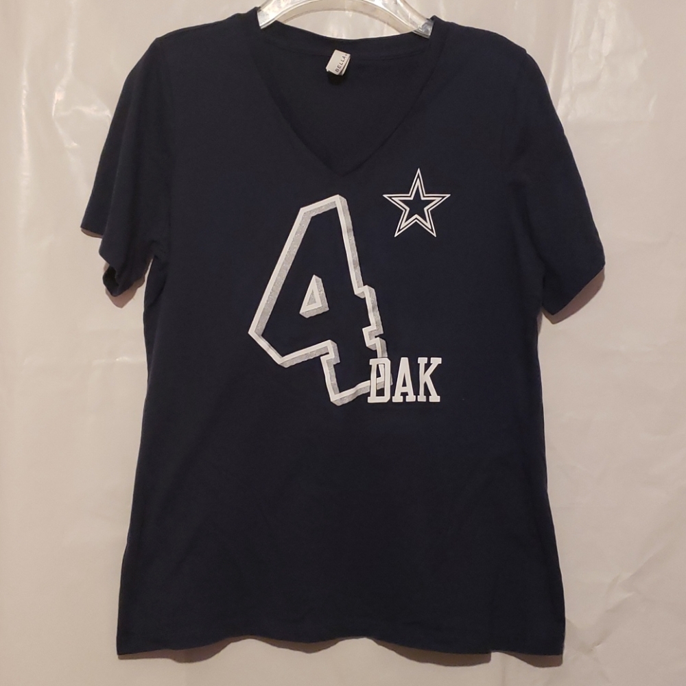Dak Prescott #4 tshirt (jrs)